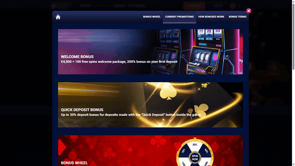 Découvrez les bonus du casino en ligne Wild Dice