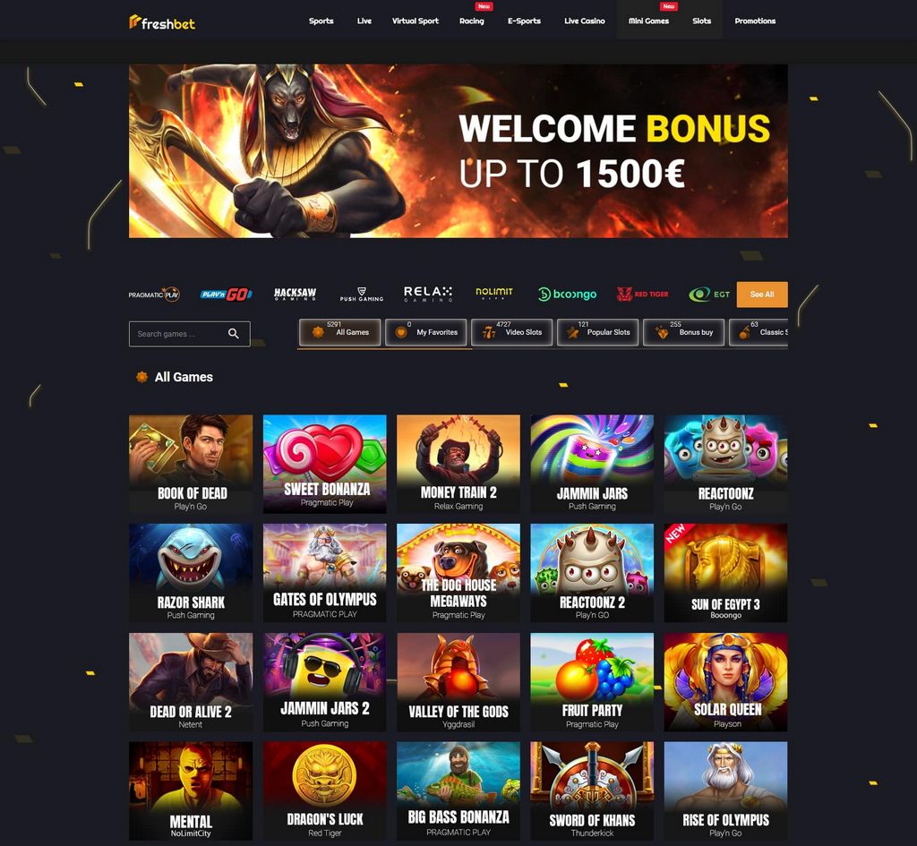 FreshBet Online casino 2025 FreshBet Online casino 2025