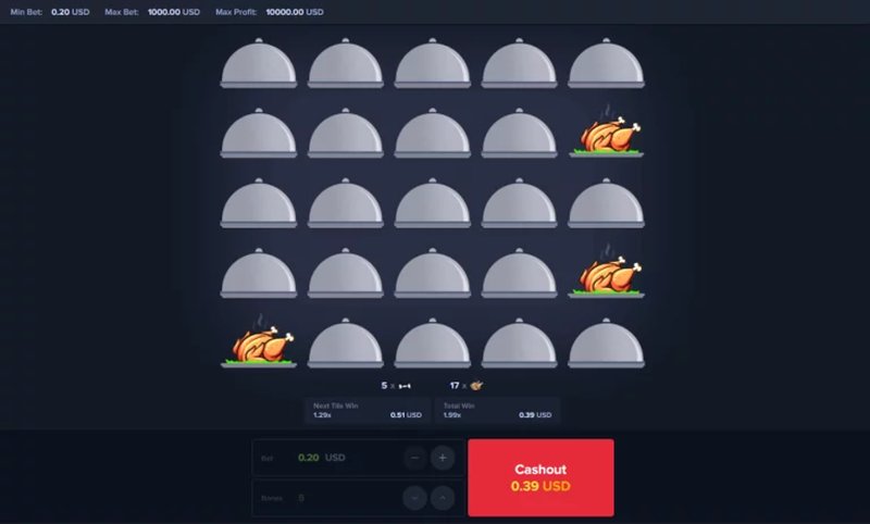 Découvrez le Jeu de Poulet Casino en Ligne avec Gains Argent Réels